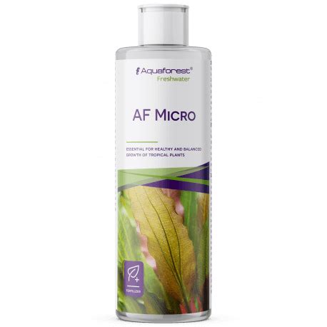 Engrais Liquide Pour Aquarium Aquaforest Af Micro Ml