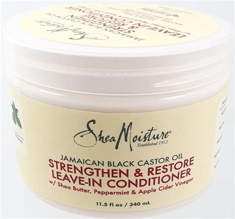 Shea Moisture Jamaican Black Castor Oil Strengthen And Restore Leave In