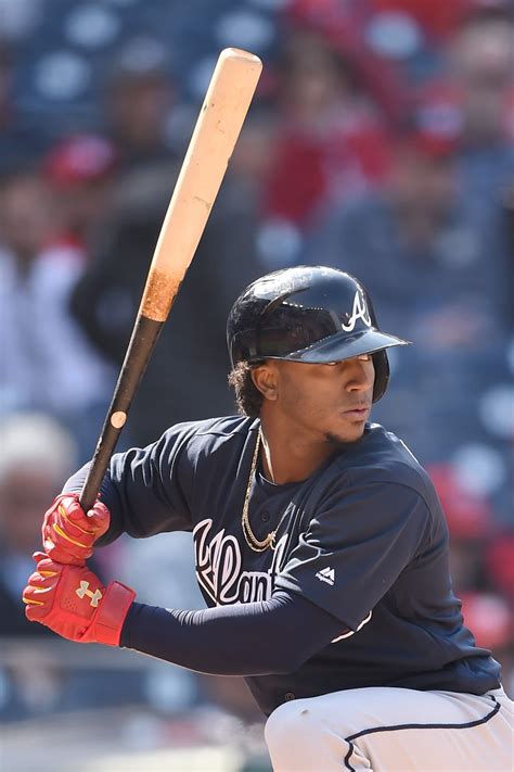 Brave Heart Small In Stature Ozzie Albies Is Having A Giant Impact In