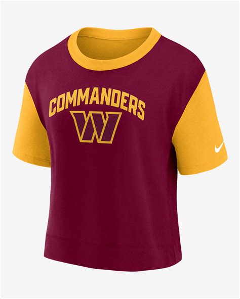 Playera De Cadera Alta Para Mujer Nike Fashion Nfl Washington