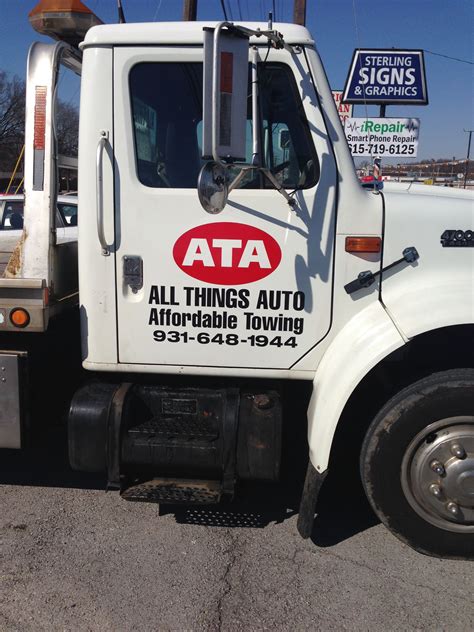 Custom graphics on this local tow truck | Car graphics, Tow truck, Trucks