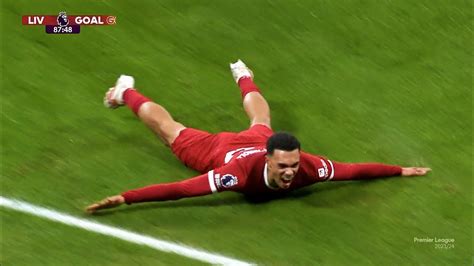 Trent Alexander Arnold Last Min Goal Vs Fulham As Liverpool Beat