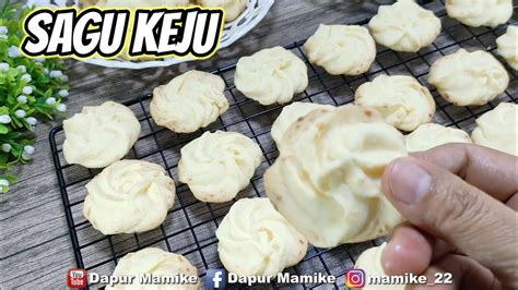 SAGU KEJU Resep Sagu Keju Super Renyah Dan Enak Lumer Di Mulut