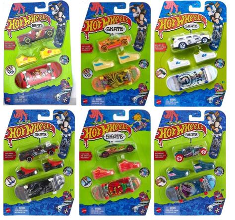 Miniatura Carro E Skate De Dedo HW MATTEL Hot Wheels Carrinho De Brinquedo Magazine Luiza