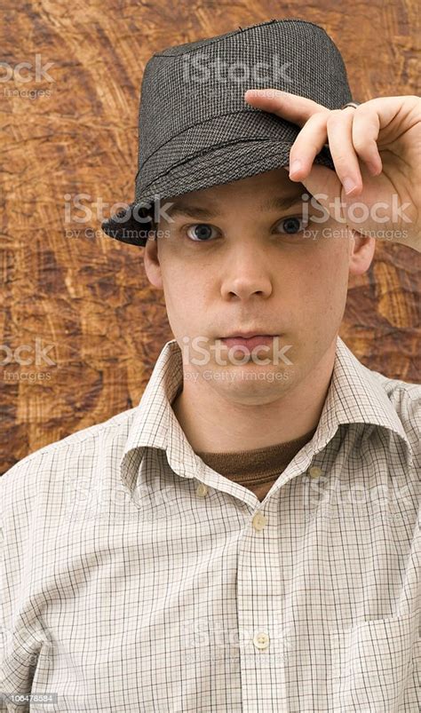 Male Tipping His Hat Stock Photo Download Image Now Adult