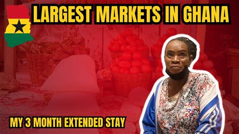 Largest Markets In West Africa Located In Capecoast Ghana