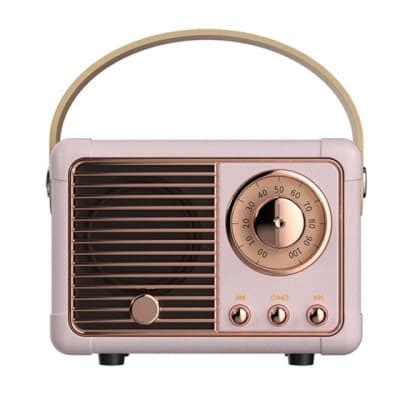 Vintage Radio - Pink | Reverb