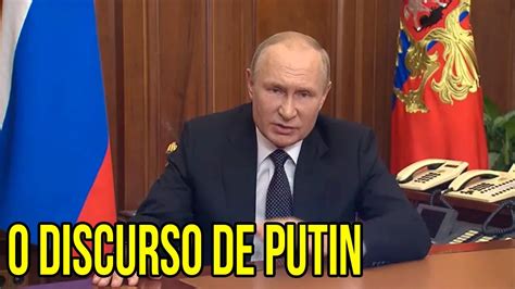 Putin Prepara O Povo Russo An Lise Do Discurso Por