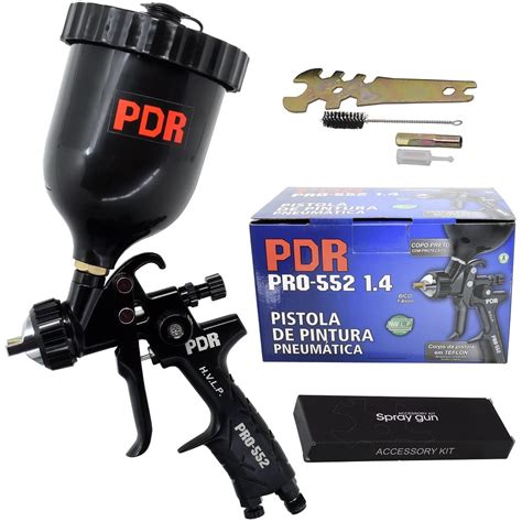 Pistola De Pintura Hvlp Pdr Pro Bico Mm Ml Shopee Brasil