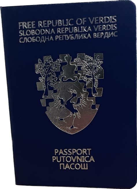 New Passport Design Unveiled Free Republic Of Verdis