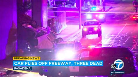 3 People Killed After Car Flies Off Freeway Crashes Onto Street Below Krdo