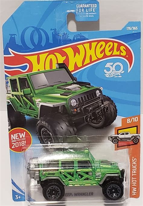 Hot Wheels Jeep Wrangler Hot Wheels 4 Jeep Wrangler Rubicon 392