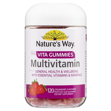 Buy Nature's Way Adult Vita Gummies Multi-Vitamin 120 Gummies Online at ...