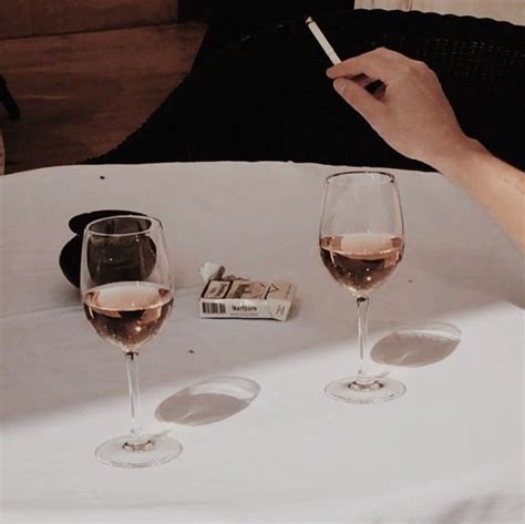 White Wine Red Wine Cigarette Aesthetic Alcholic Alcohol Aesthetic Frigid Goddess Of Love