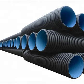 Pe Double Wall Corrugated Plastic Culvert Pipe Prices - Buy Hdpe ...