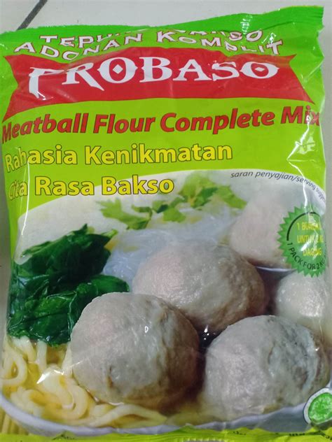 Probakso Tepung Bakso Meatball Flour Gr Lazada