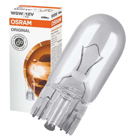 Автомобильная лампа OSRAM 2825 (T10) ORIGINAL (W5W, 12V, 5W) - OBD.am