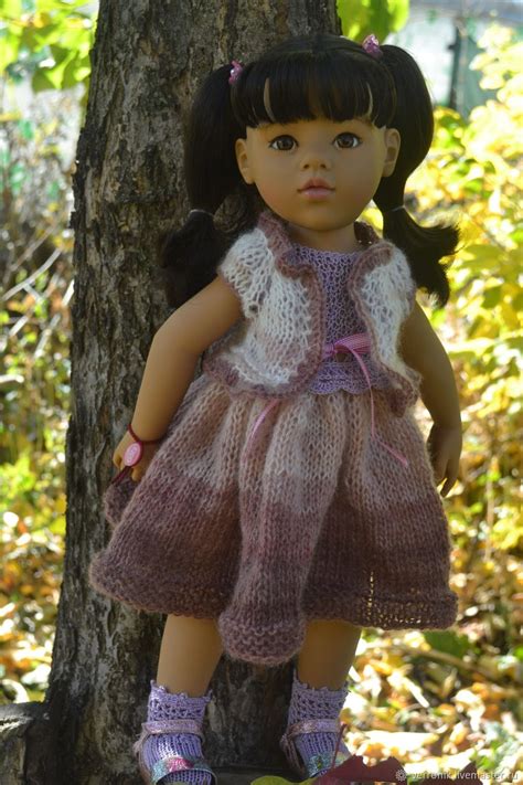 Платье, болеро и носочки для куклы Gotz. Для куклы 45-50 см купить в ...