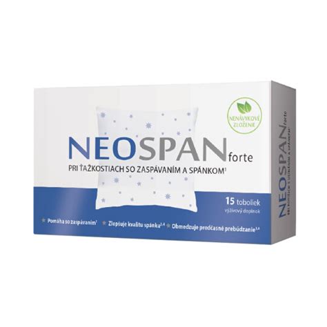 Neospan Forte Kaps L Skladom Benulekaren Sk