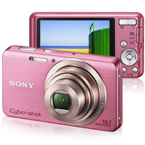 Sony Cyber Shot Dsc W Rosa C Mara Digital Compacta Compra Na Fnac Pt