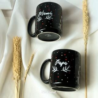 Jual NOLIMIT GELAS COUPLE ESTETIK MUG KERAMIK CANGKIR UNIK COUPLE MAMA