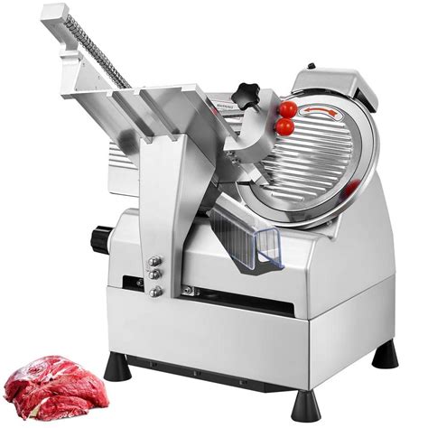 Vevor Automatic Meat Slicer 540 Watts Deli Slicer With Two 10 In