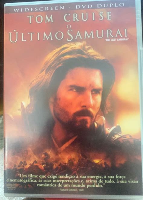 Dvd Duplo O Último Samurai Tom Cruise 1 Disco Só de Extras