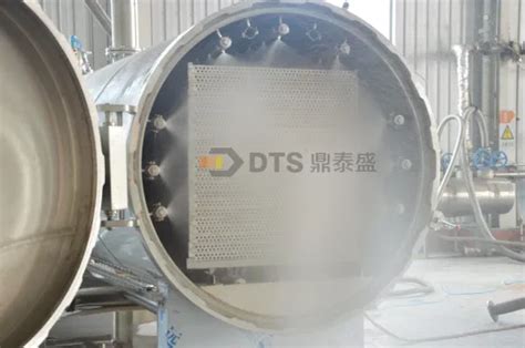 Water Spray Retort Autoclave Sterilizing Machine For Pet Foods In Cans