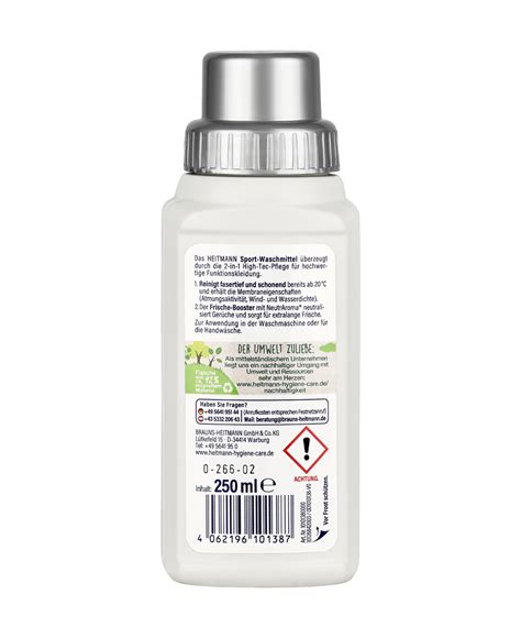 HEITMANN Sport Waschmittel 250 ml online kaufen