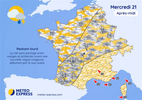 Météo Express on Twitter Ce mercredi sera lourd Nouvelle vague