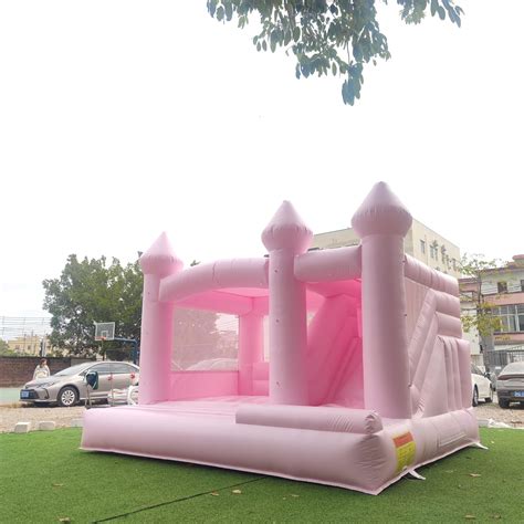 13ft Pink Bounce House Outdoor Play House Birthday Wedding Party Photography