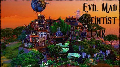 Evil Mad Scientist Granny Lair The Sims 4 Sparkd Challenge Speed