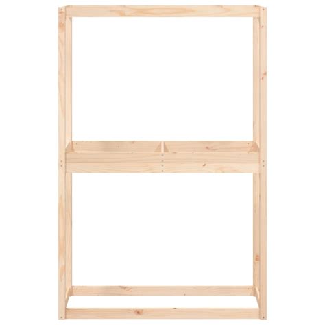 Vidaxl Porte Pneus X X Cm Bois De Pin Massif Vidaxl Fr