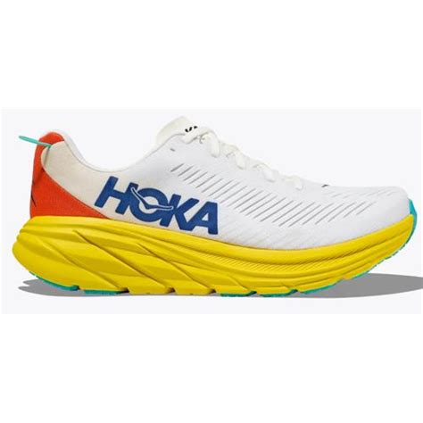 Hoka One One Rincon 3 Mens White Eggnog 1119395 Wegg