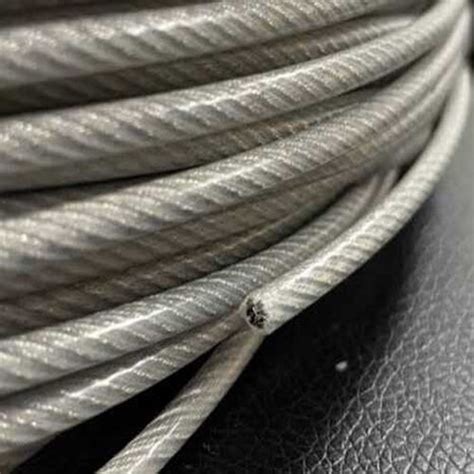 Stainless Steel Pvc Coated Wire Rope Wire Diameter 2 30 Millimeter Mm