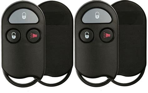 Pack Keylessoption Keyless Entry Remote Car Key Fob Case Shell Pad