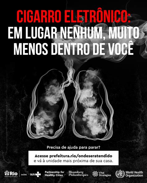 Redação Sobre Cigarro Eletrônico - Município do Rio lança campanha contra o cigarro eletrônico ...