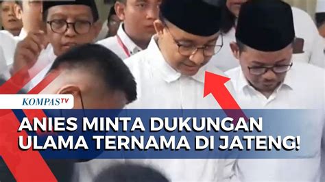 Kunjungi Kompleks Ponpes Di Rembang Jateng Capres Anies Baswedan Minta