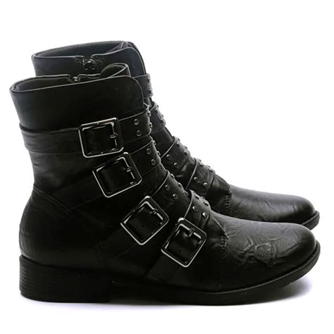 Bota Feminina Cano Curto Leci Preto Piccadilly Karina Calçados