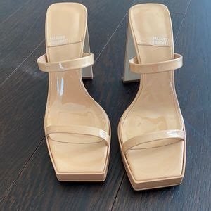 Jeffrey Campbell Nude Patent Heal Gem