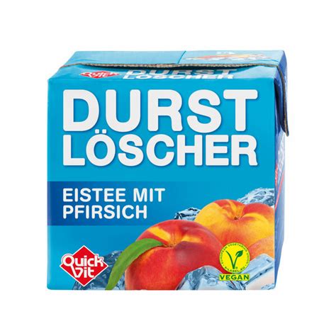 QuickVit Durstlöscher 0 5 L Eistee Pfirsich von KODi ansehen