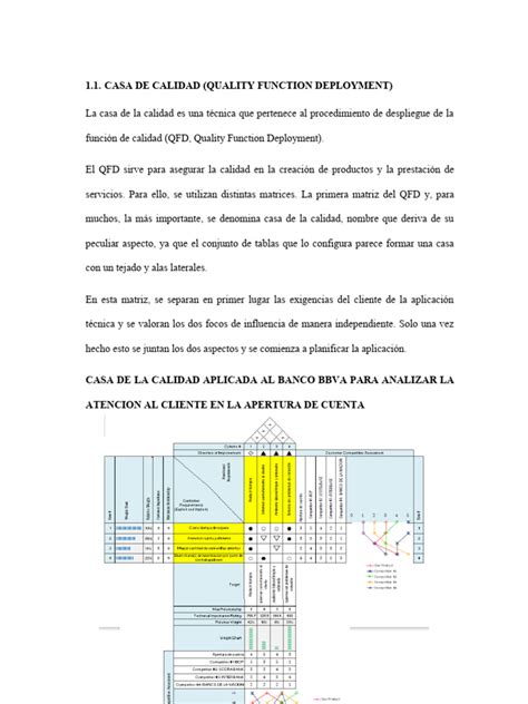 Casa De Calidad Pdf Matriz Matemáticas