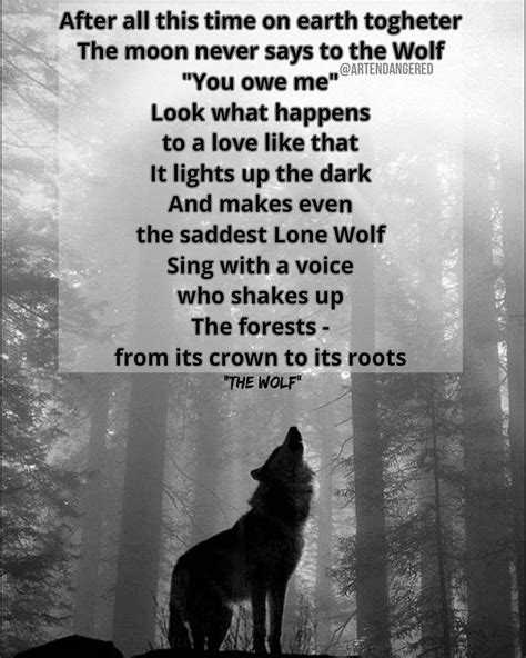 Lone Wolf Poem