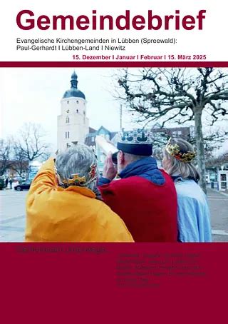 Evangelisch In Und Um L Bben Ev Paul Gerhardt Kirchengemeinde L Bben