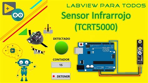 Sensor Infrarrojo Tcrt Sensor De Presencia Y Contador De Pulsos