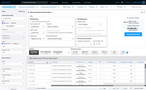 Cloud Cost Calculator For Azure CloudPhysics