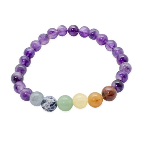 Amethyst Chakra Bracelet Crystal Vaults