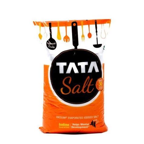 22 5 Iodine Vaccum Revaprated Iodised White Tata Salt Has 12 Months