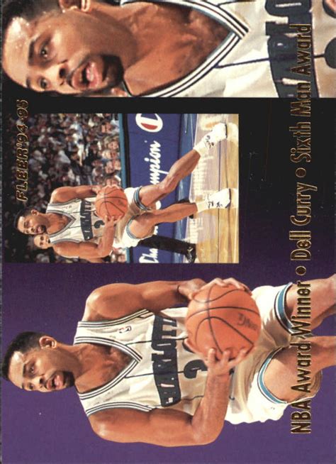 1994 95 Fleer Award Winners 1 Dell Curry WHS NM MT