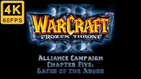 Warcraft 3 The Frozen Throne Walkthrough Hard Alliance Campaign